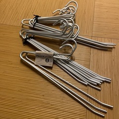 アルミズボンハンガー20本の画像