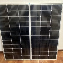 最終値下げ　ソーラーパネル100W ２個セット