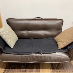 無料♪【0円】2人がけソファー（破れあり）の画像