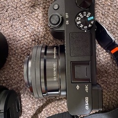 SONY α6400ダブルズームレンズキット　ミラーレス一眼の画像