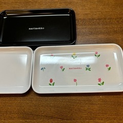 マリメッコ　トレーセットの画像