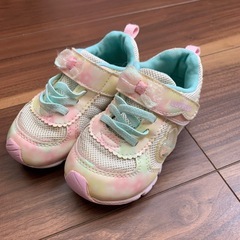 キッズ　シューズ　靴　スニーカー　ムーンスター　15cm 女の子