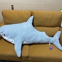 GIGA シャーク　ぬいぐるみ　グレー　新品タグ付き