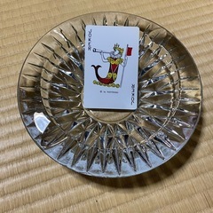 灰皿　ガラス　(中)
