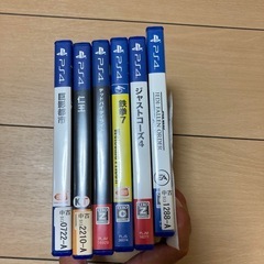 PS4 ゲームソフト各種7本