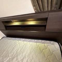 ダブルベッド 【引取り限定】 の画像