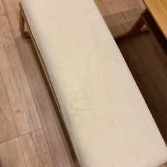 無印ベンチソファー
