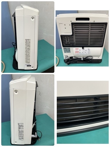 R381 ☀️ 人気♪ Rinnai 都市ガスファンヒーター 9～13畳用 RC-F3501E-1⭐ 動作確認済 ⭐ クリーニング済