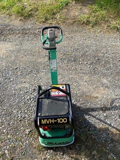 ミカサ MVH-100A 正逆転　プレートコンパクタ- 動作確認済み　茨城県常総市から引き取り限定出品