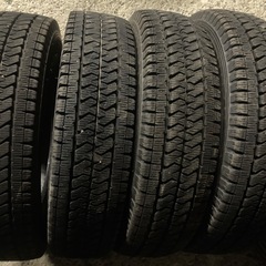 BS VL10 145/80R12 80/78N LT 4本 冬タイヤ 軽トラ軽バンなど エブリィハイゼットなどの画像