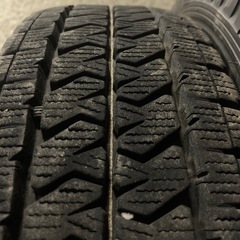 BS VL10 145/80R12 80/78N LT 4本 冬タイヤ 軽トラ軽バンなど エブリィハイゼットなどの画像