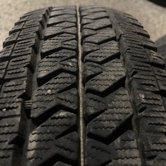 BS VL10 145/80R12 80/78N LT 4本 冬タイヤ 軽トラ軽バンなど エブリィハイゼットなどの画像
