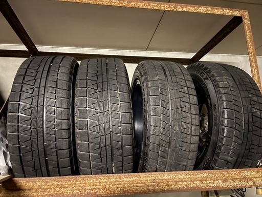 スタッドレス4本 225/55R17 7.5J ブリヂストン