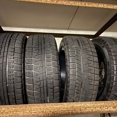 スタッドレス4本 225/55R17 7.5J ブリヂストン