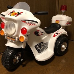 子供用　電動　白バイ