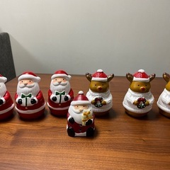 クリスマス　オブジェ　サンタ　トナカイ
