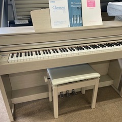 珍しい木白色 2019年製　ヤマハ電子ピアノ クラビノーバ　CL...