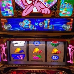 ピンクパンサー　引き取り限定　パチスロ　実機　スロット　ゲームの画像