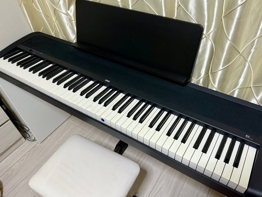 KORG(コルグ) 電子ピアノ B2 88鍵盤/初心者/譜面立て付属 ブラック B2 BK