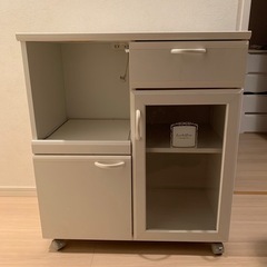 【格安】【元値14,100円】食器棚　ワゴン　韓国風インテリア
