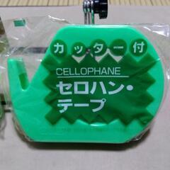 2点 カッター付セロハン･テープ & 乾電池変換スペーサー(3個入)【未使用】の画像