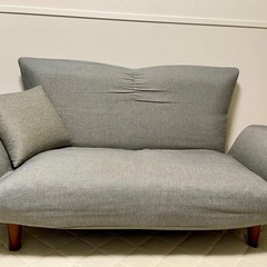 2人掛けソファー（グレー）