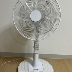 扇風機　(リモコン付き)　
