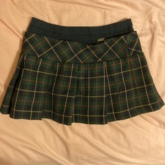 チェック柄のスカート　サイズ90の画像