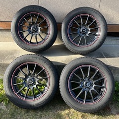 スタッドレス&アルミホイールセット205/60R16 ダンロップ...