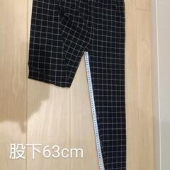 チェック柄 スキニーパンツ レギンス M 新品・未使用の画像