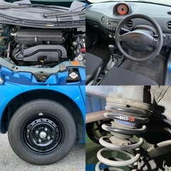 H20年式 ダイハツ エッセ 車検R7年11月 AT RS★Rローダウンスプリング 個人の画像