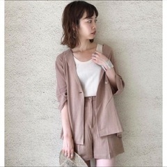 kastane  カスタネコットン リネン セットアップの画像
