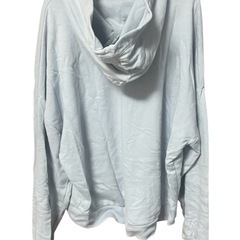 GAP ギャップ アスレチック ロゴパーカー アイスブルー Mサイズの画像
