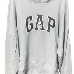 GAP ギャップ アスレチック ロゴパーカー アイスブルー Mサイズ