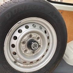 ダンロップ　195/80R15 タイヤ4本セット　ハイエース10...