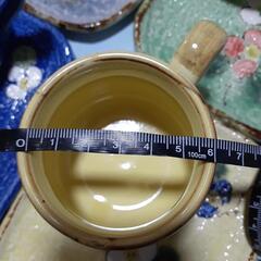 未使用　花　ティーカップソーサー　５個セット　　の画像