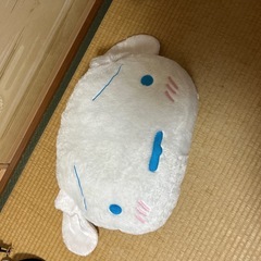 シロのBIGクッション