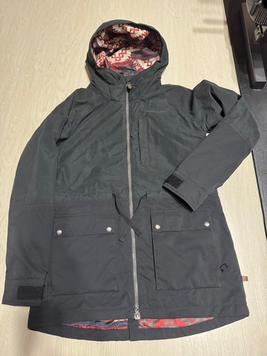 【美品】BURTON スノーボードウェア レディース 上下セット パスケース
