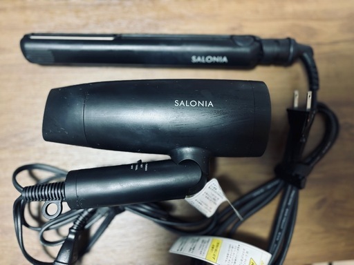 【SALONIA】ヘアアイロン・ドライヤー