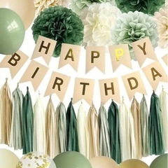 誕生日の飾りを探しています