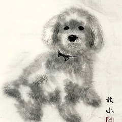【浅草で水墨画】墨絵の単発ワークショップ　12/22午後の画像