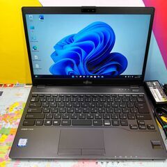 JC08107　極美品 富士通 U938/S 13.3型 タッチ...