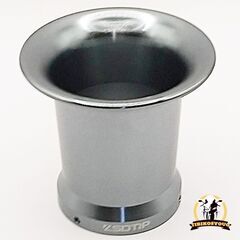 アルミ削り出しキャブレター ファンネル　チタン　アルミロングファンネル　45～50mm　1個 未使用　新品　キャブレターの画像
