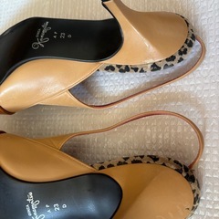 銀座かねまつ パンプス   バックストラップ 23㎝の画像