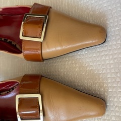 銀座かねまつ パンプス   バックストラップ 23㎝の画像