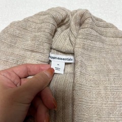 セーターコート ひざ丈 前開き オーバーサイズ レディースの画像