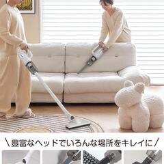 【お話中】新品❤️掃除機 コードレス スティッククリーナー ハンディ サイクロン 伸縮型の画像