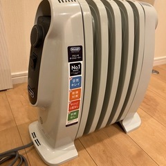 【美品】オイルヒーター RHJ01A0505-DW [最大3畳]の画像
