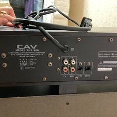 CAV 2.1ch オーディオラックスピーカー TV台 の画像
