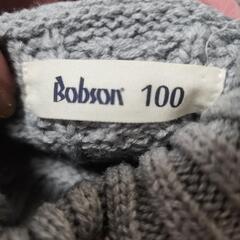 BOBSON ニットワンピース 100の画像